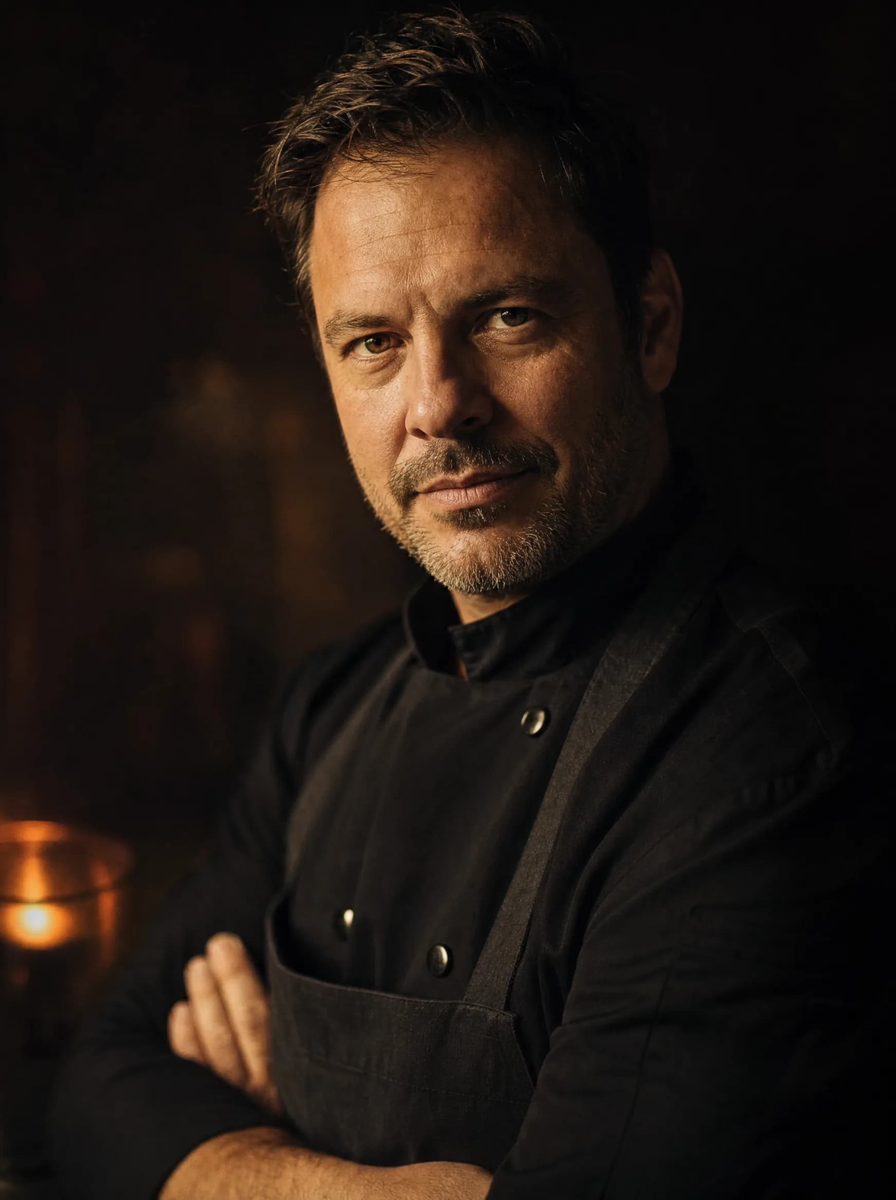 Lo chef Lorenzo Vinciguerra